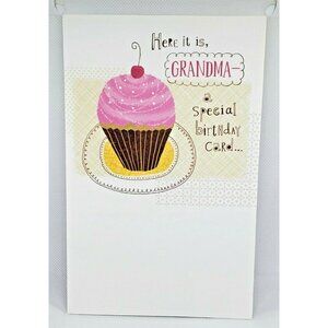 American Greetings Cupcake Pop-Up Birthday Card for a Special Grandmother – No E